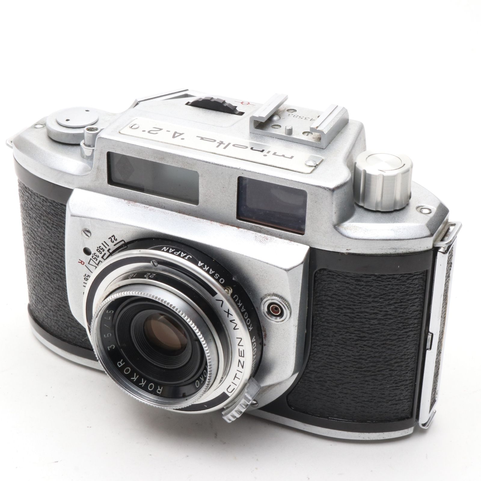 Minolta 'A'-2 レンズ：ROKKOR 45mm f3.5 Minolta 'A'-2 レンズ：ROKKOR 45mm f3.5 【公式ショッピングサイト】