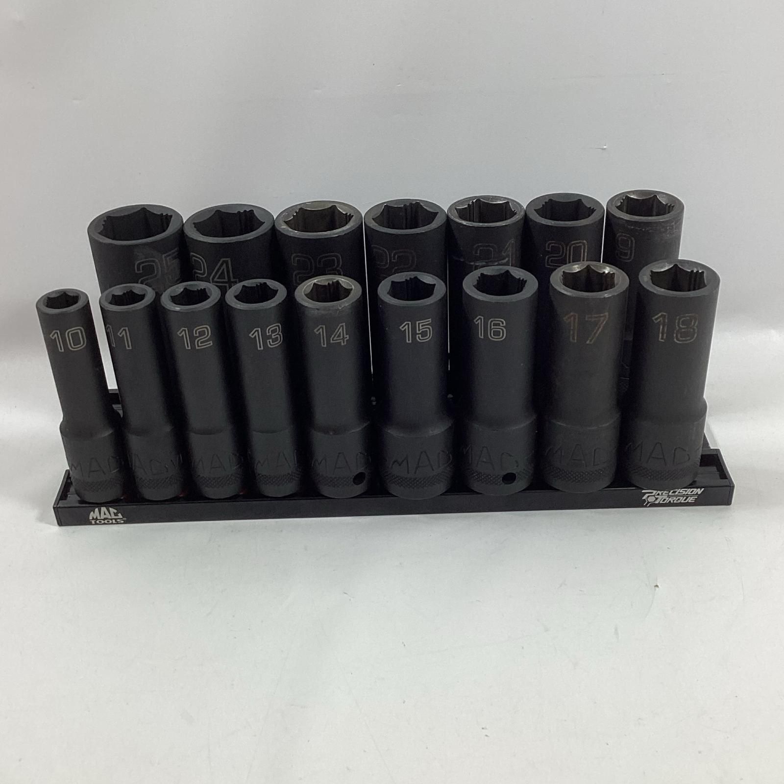 MAC TOOLS マック ディープインパクトソケット SVDPM166BRPT 16本セット