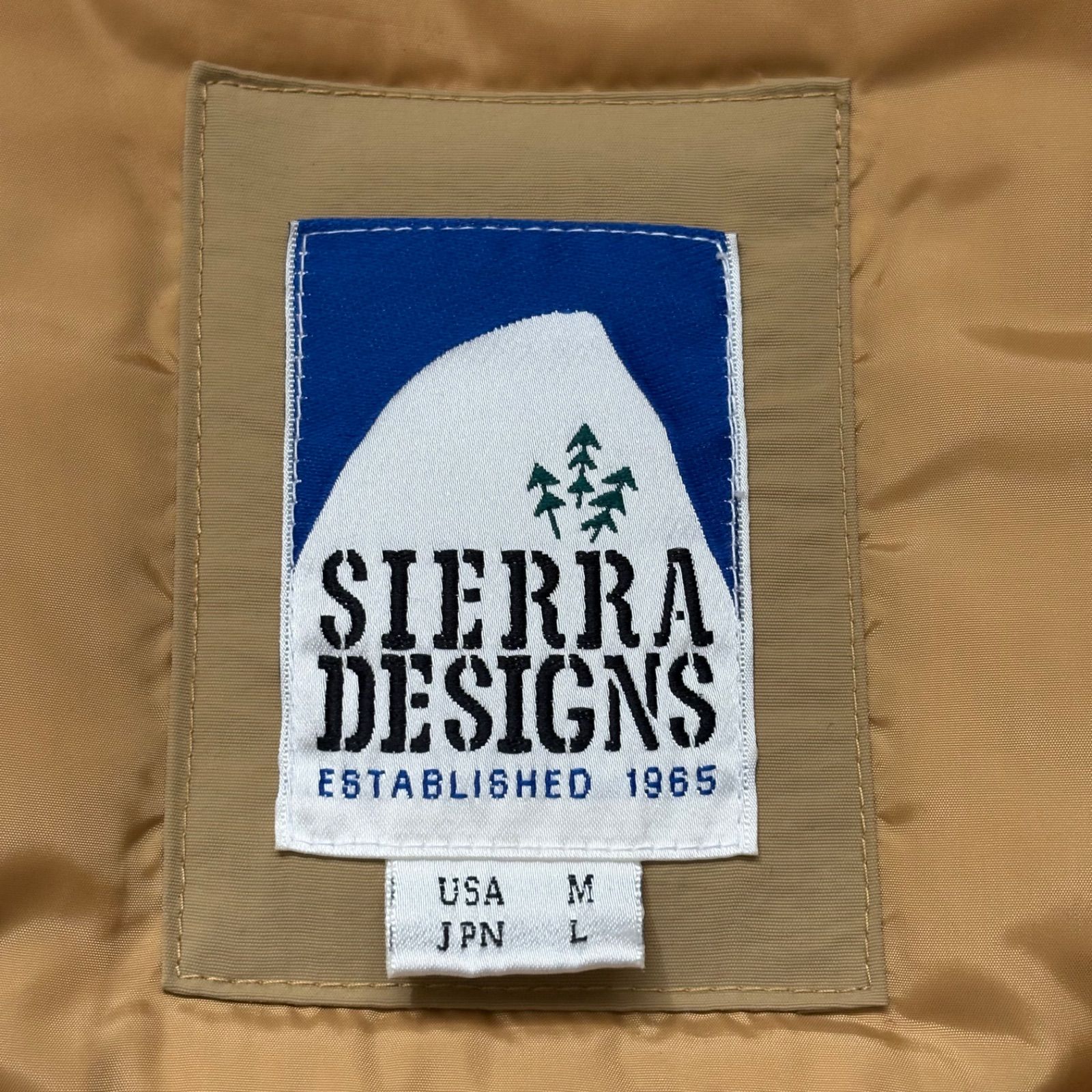 SIERRA DESIGNS ダウンジャケット アウター ラクーンファー 90s 三本木 