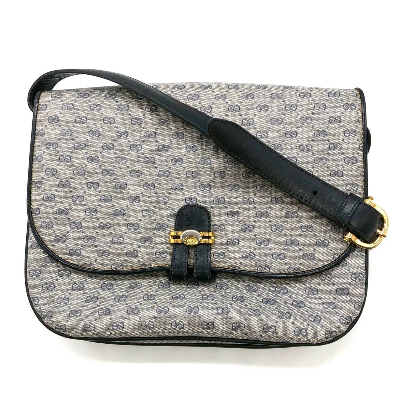 GUCCI グッチ 001 406 マイクロGG ショルダーバッグ PVC レザー 