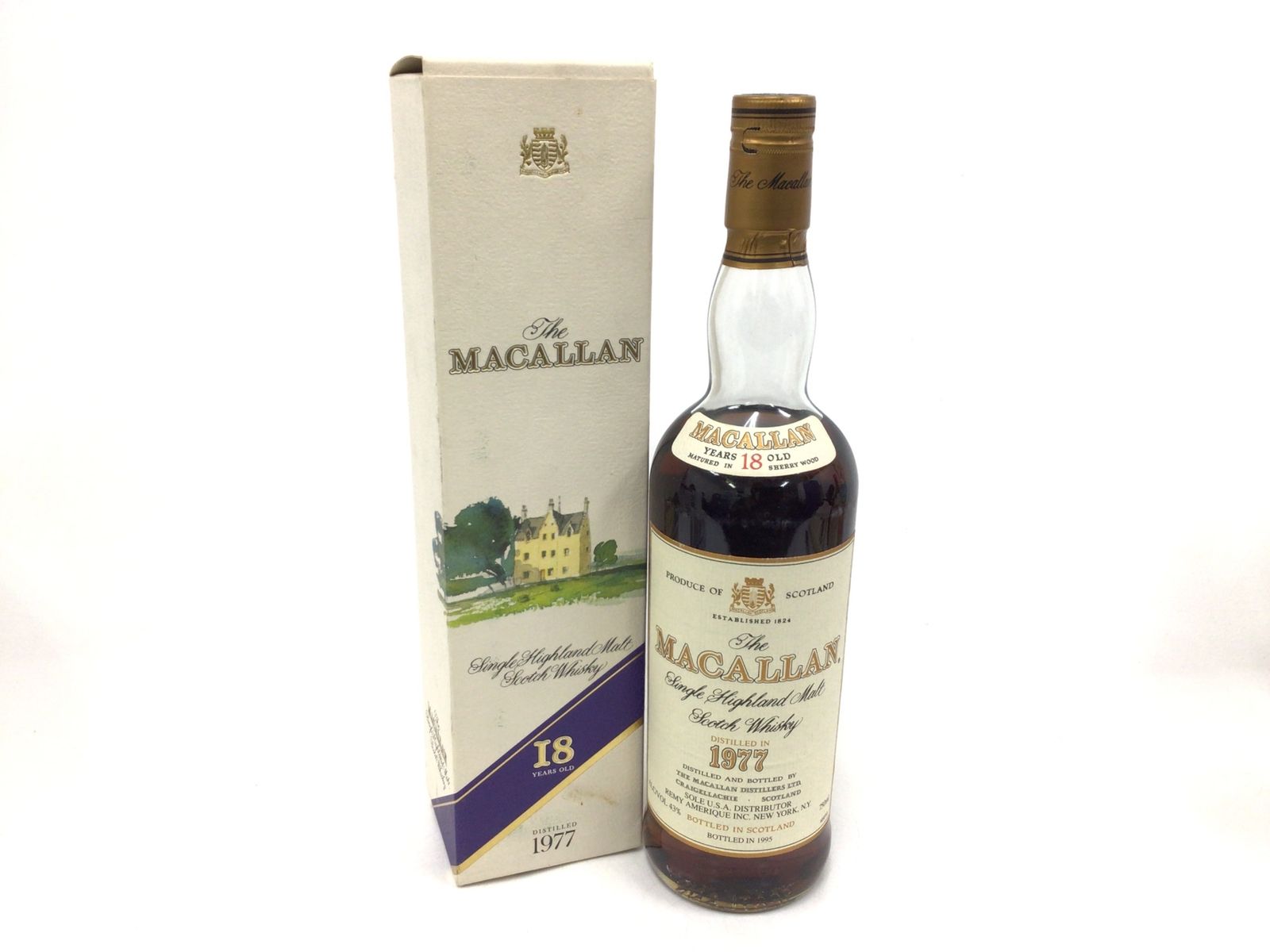 マッカラン 18年 1977-1995 古酒 750ml 43% - メルカリ