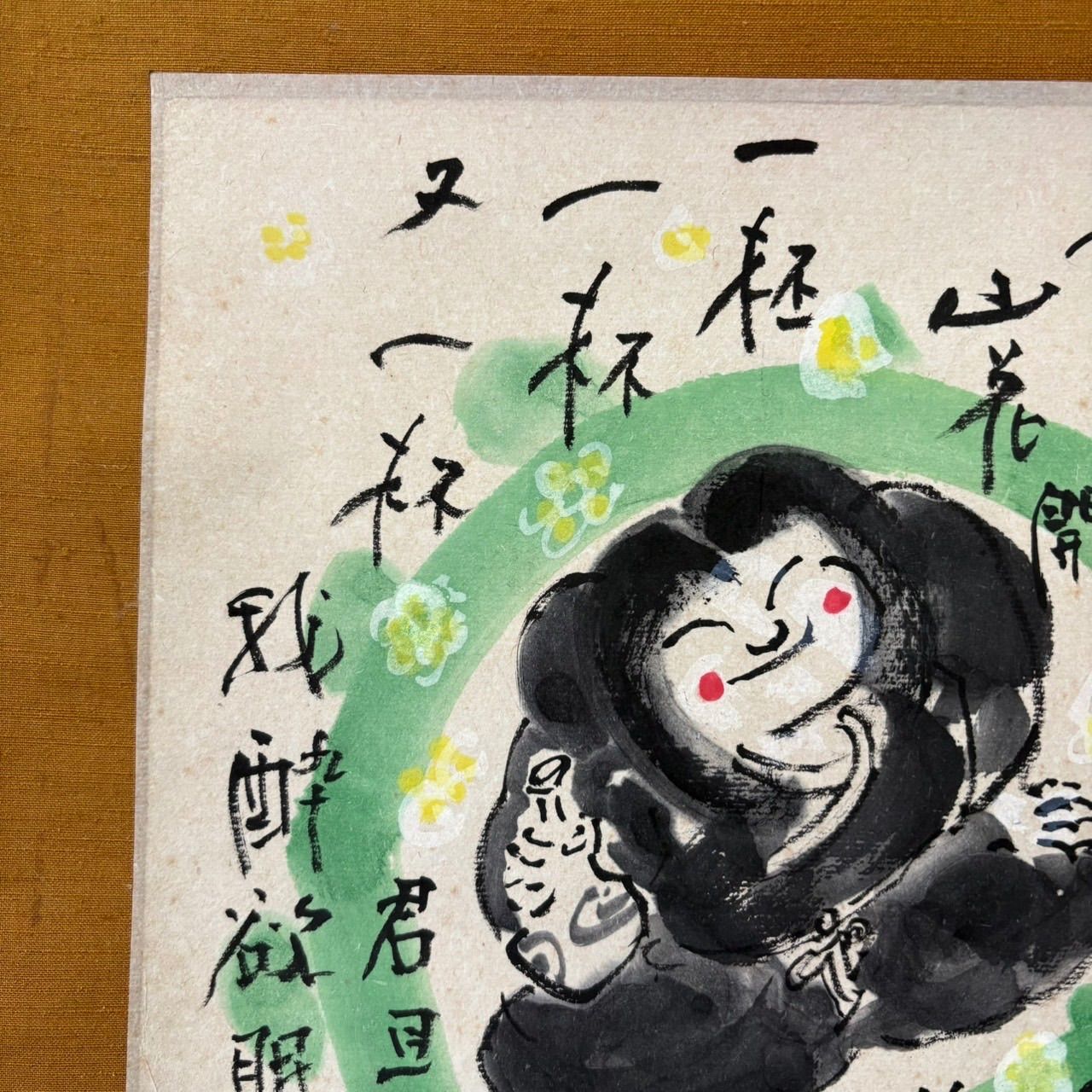 掛軸 /水墨画 清水公庸】東大寺 巻物 骨董品 - メルカリ