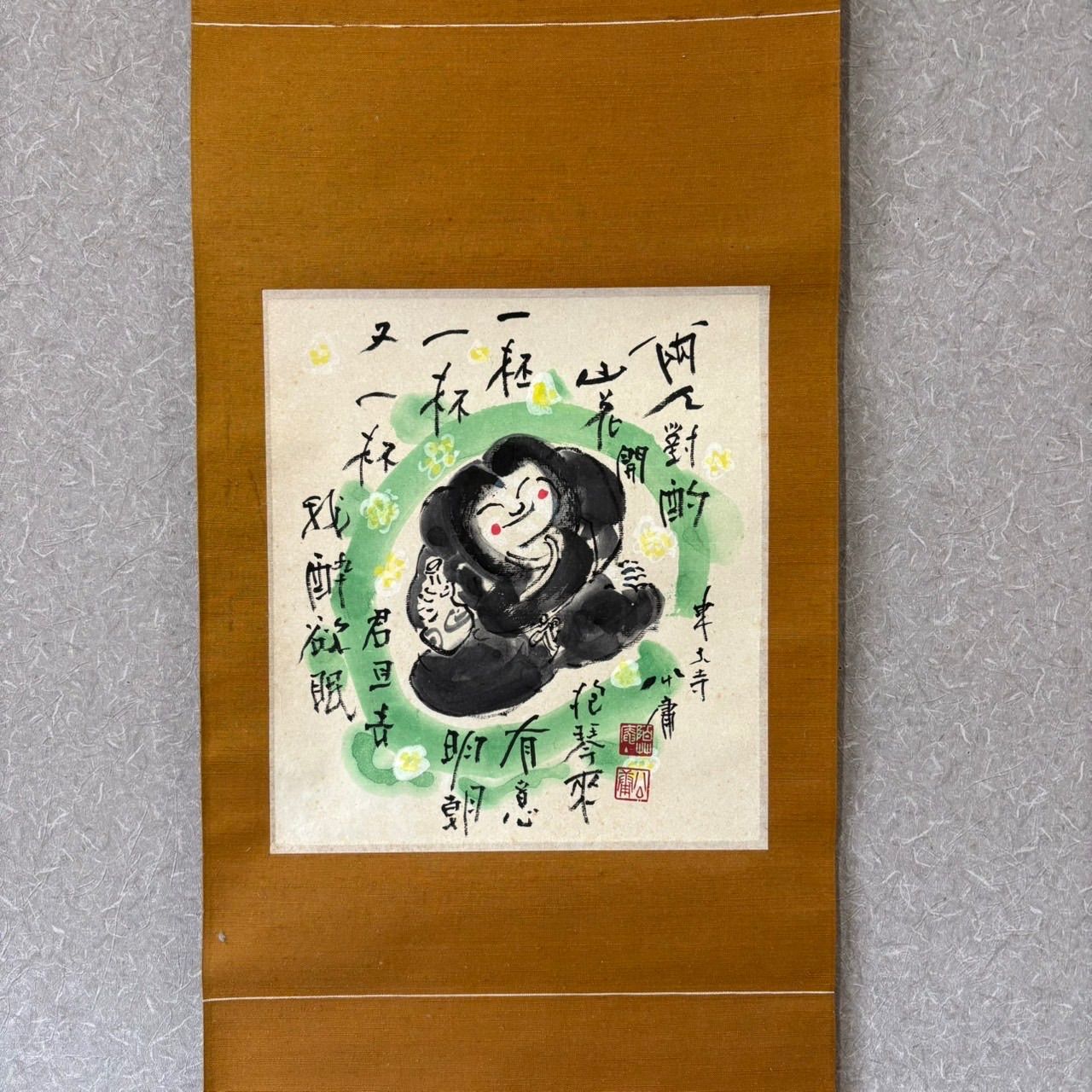掛軸 /水墨画 清水公庸】東大寺 巻物 骨董品 - メルカリ