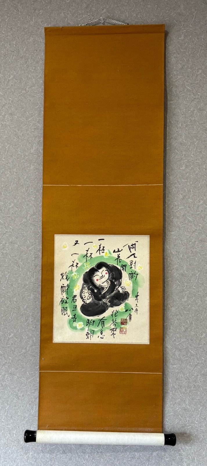 巻物絵画（骨董品） 掛軸 /水墨画 清水公庸】東大寺 巻物 骨董品 - メルカリ