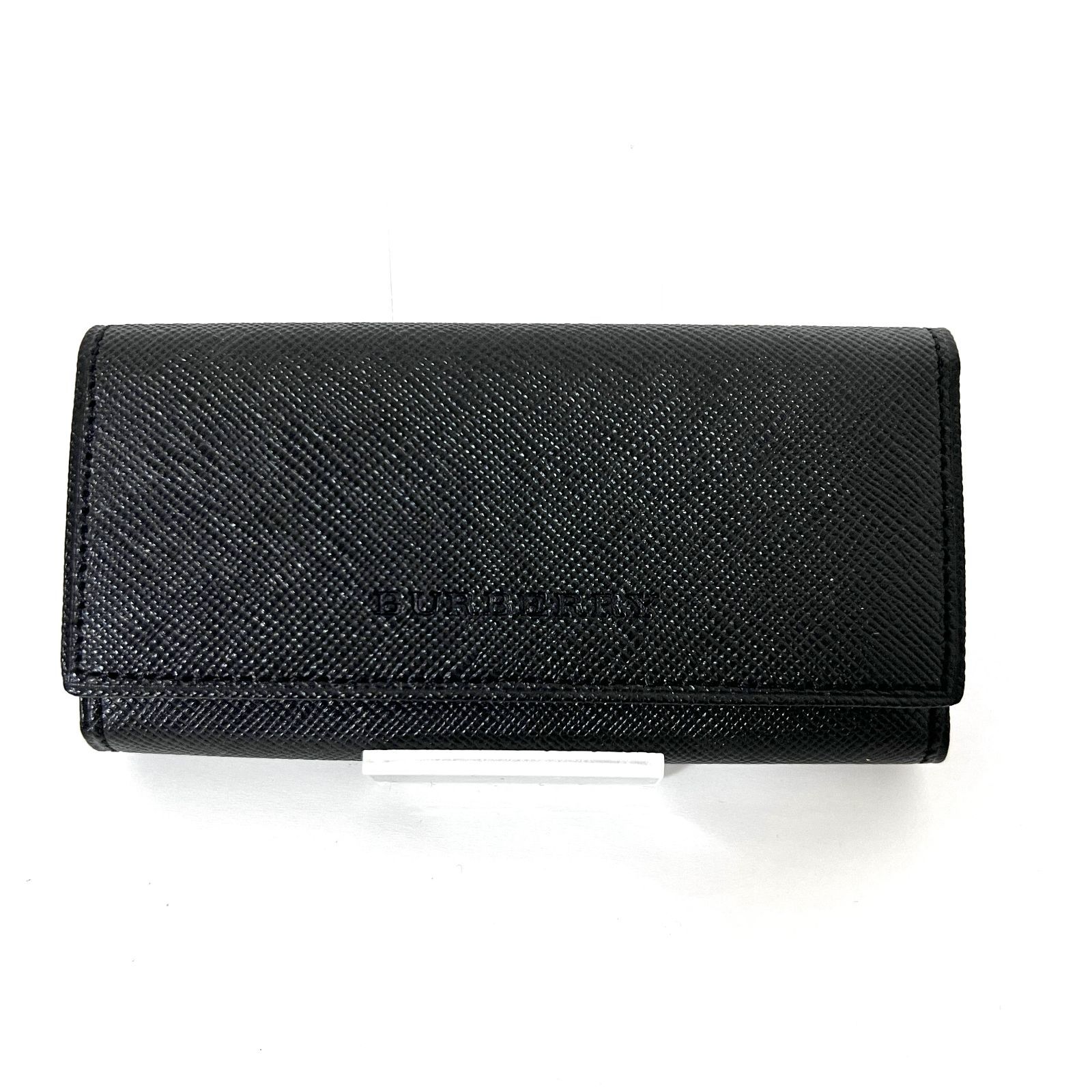 メンズ 未使用 BURBERRY ノバチェック キーケース ブラック キーリング
