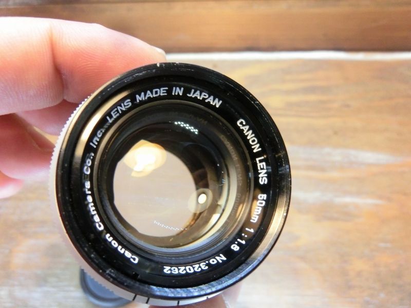 カメラ 7832 Canon LENS 50mm 1.8 ライカ L39マウント Lマウント 標準