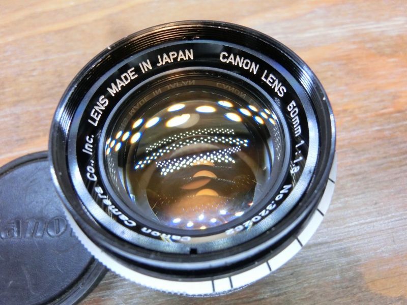 カメラ 7832 Canon LENS 50mm 1.8 ライカ L39マウント Lマウント 標準
