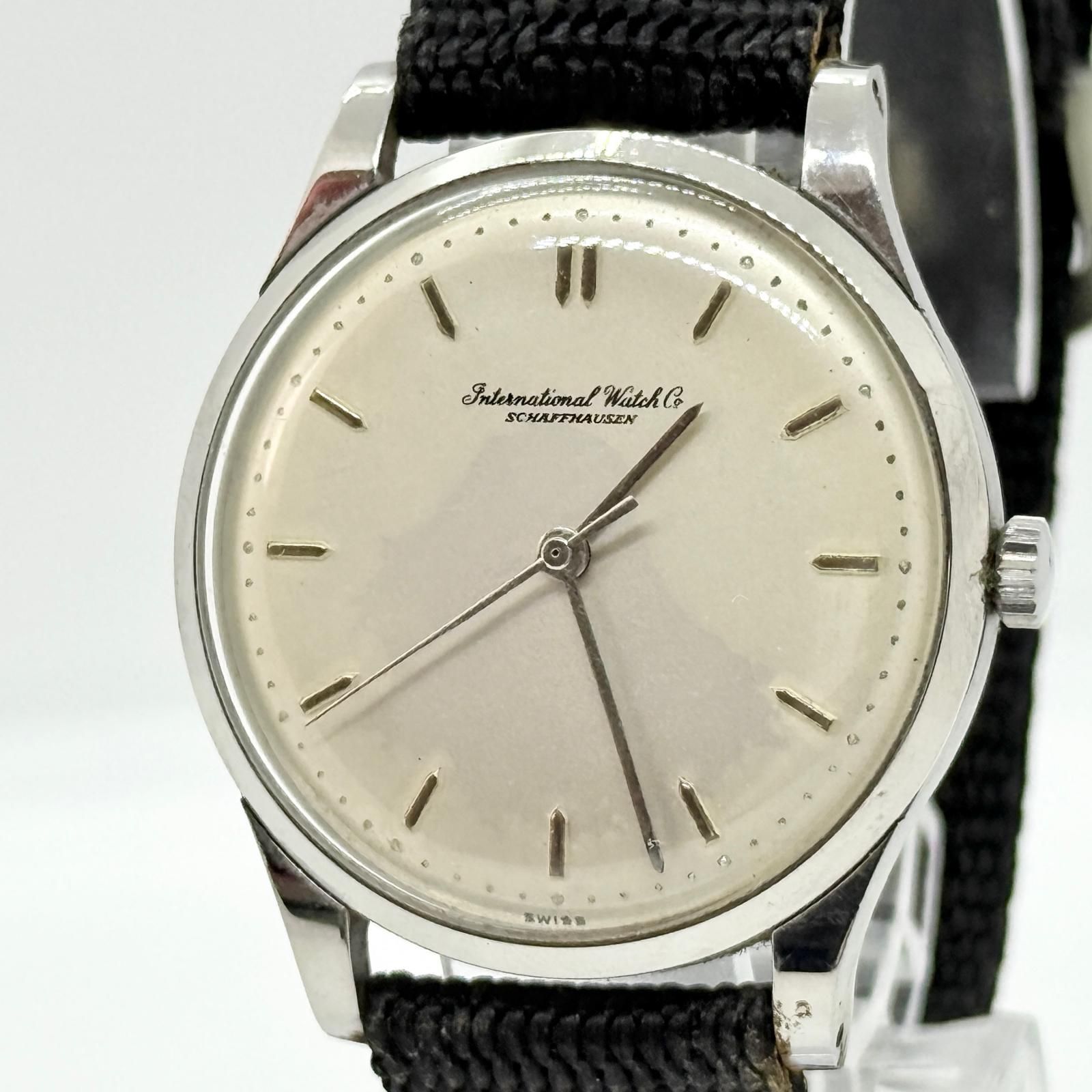 IWC SCHAFFHAUSEN アイダブリューシー シャフハウゼン シルバー 手巻き 