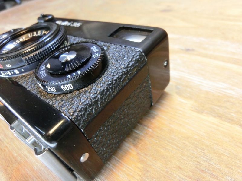 7839 良品 Rollei 35 露出計OK ドイツ製 ブラック ローライ フィルム