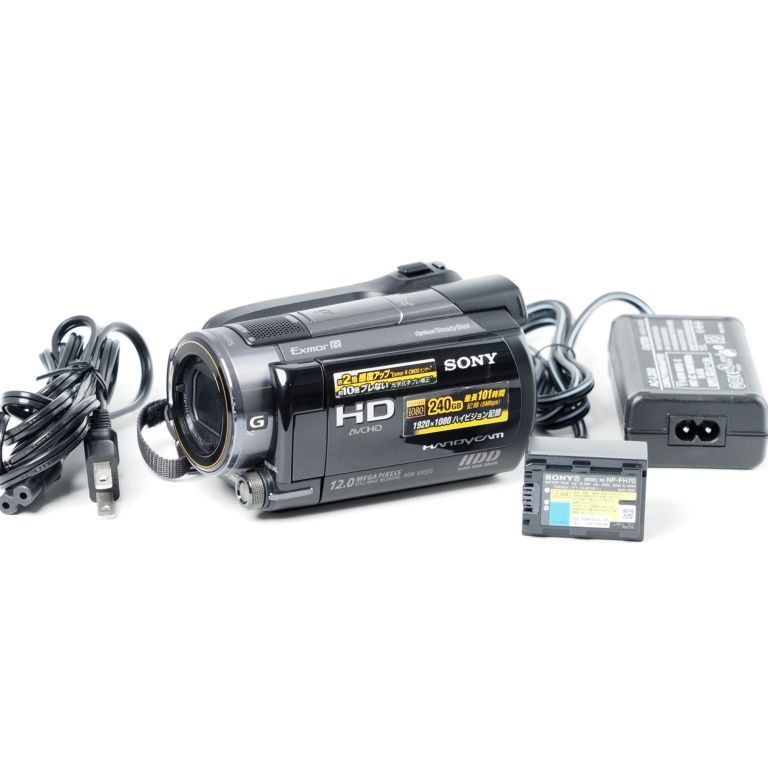 SONY HANDYCAM XR520V 240GHDD ブラック HDR-XR520V/B デジタルHD