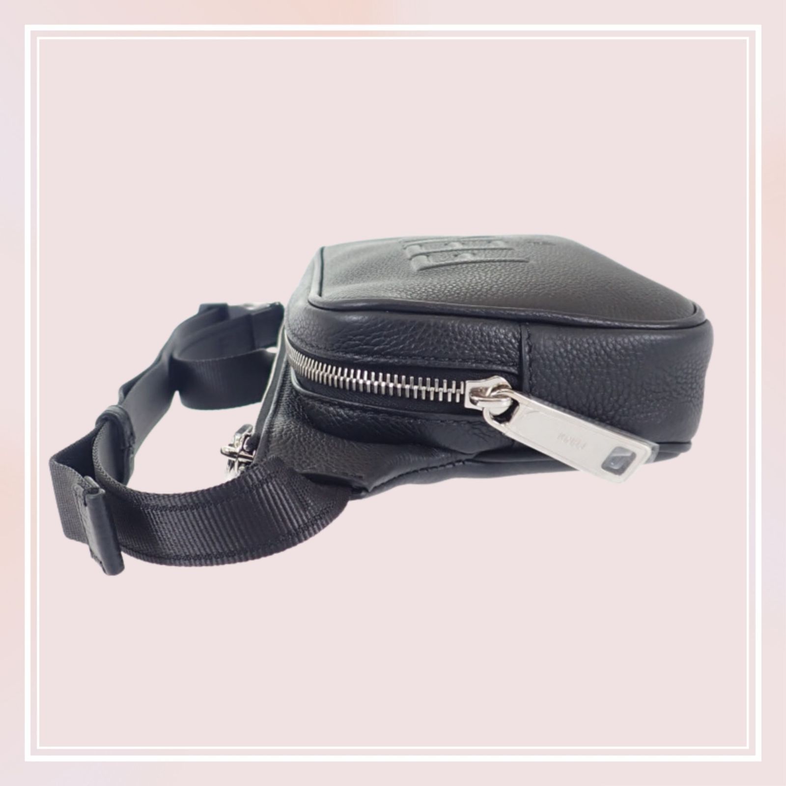FENDI】レザーベルトバッグ 7VA605-0AMAC ボディバッグ レザー 