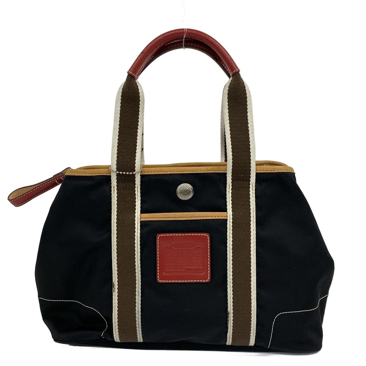 1円～ COACH コーチ トートバッグ ハンドバッグ 大きめ 迷彩 カモフラ 