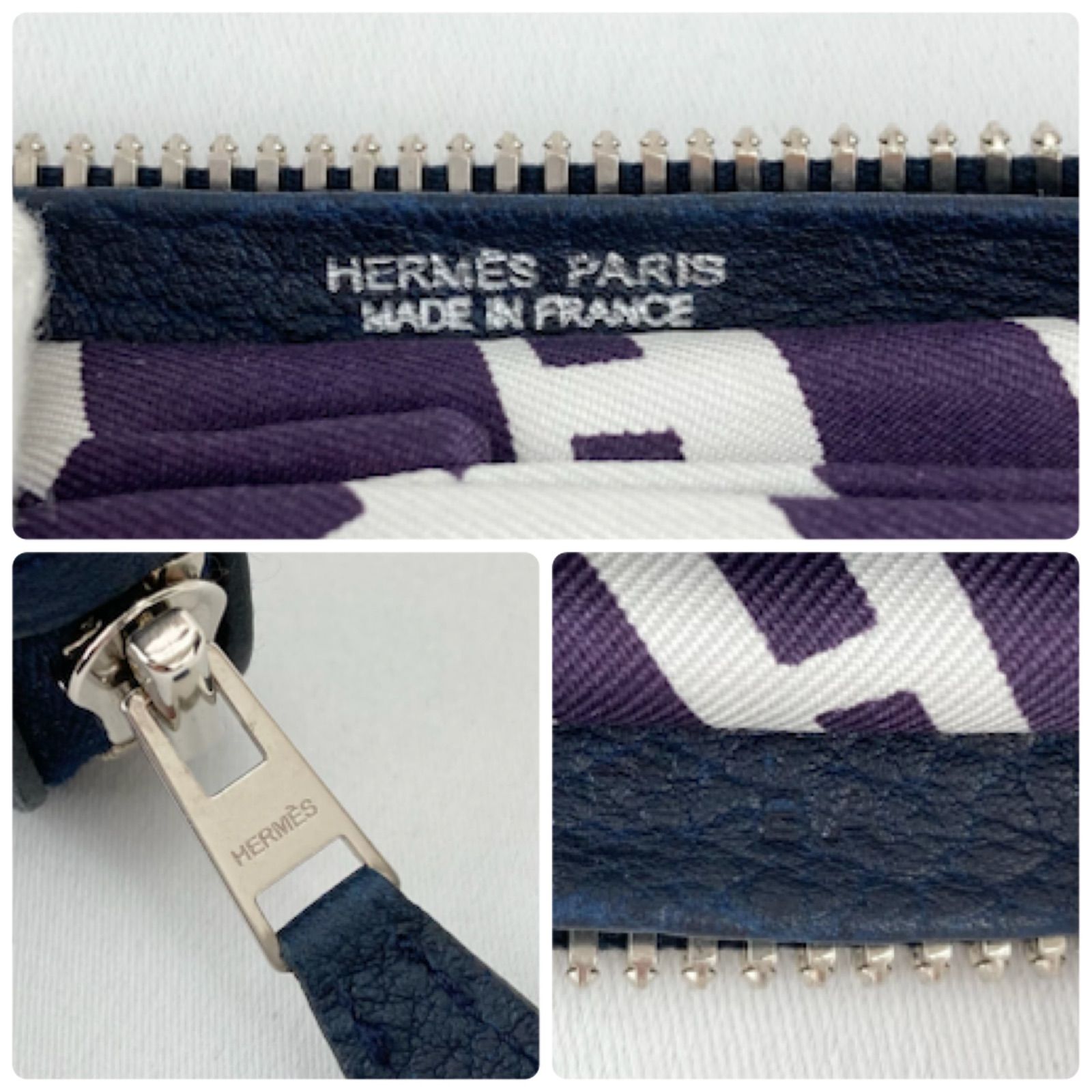 HERMES エルメス シルキーポップ ブッフル ショッピングバッグ サブ