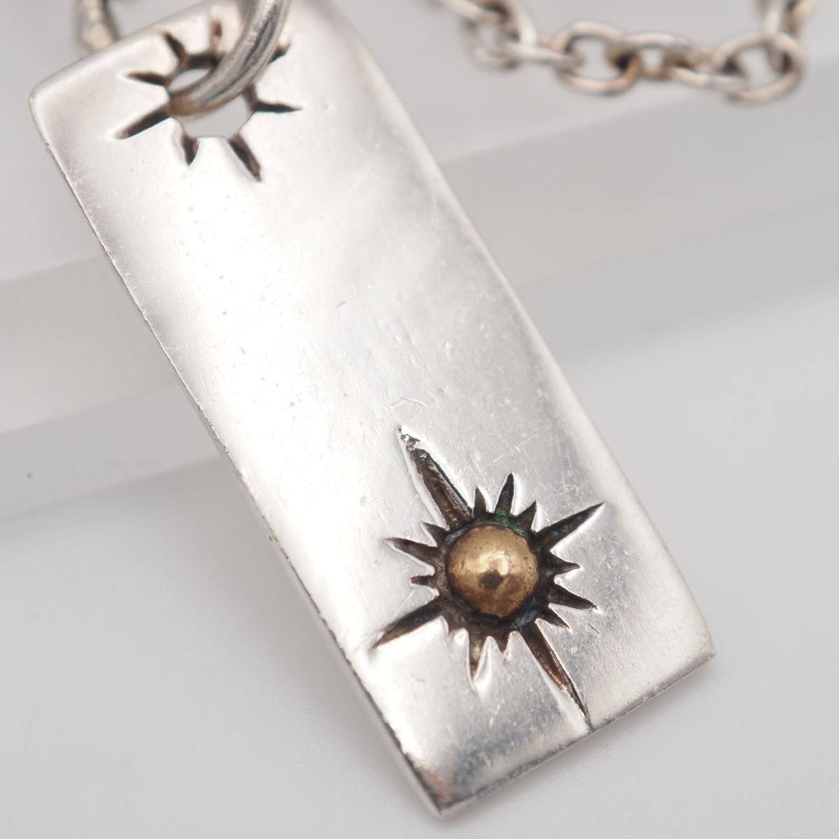 R951 ヴィンテージ STERLING SILVER925刻印 ペンダント ネックレス 