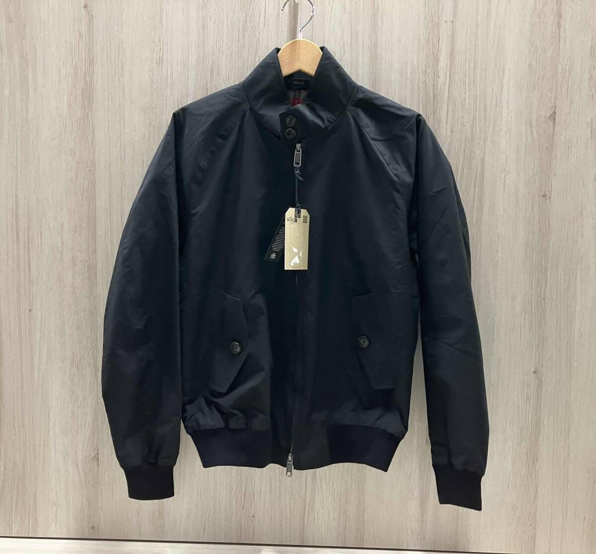 BARACUTA ブルゾン サイズ38 ブラック G9 ハリントンジャケット 