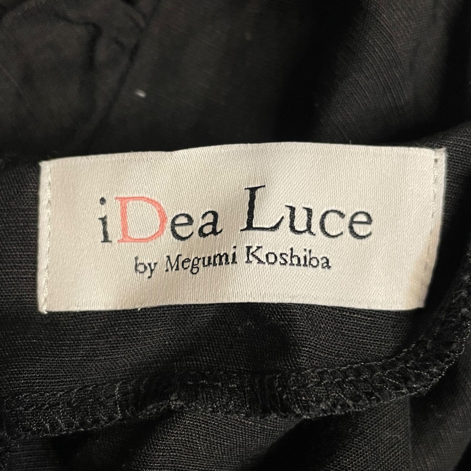 iDea Luce イデアルーチェ レーヨンリネンパフスリーブワンピース