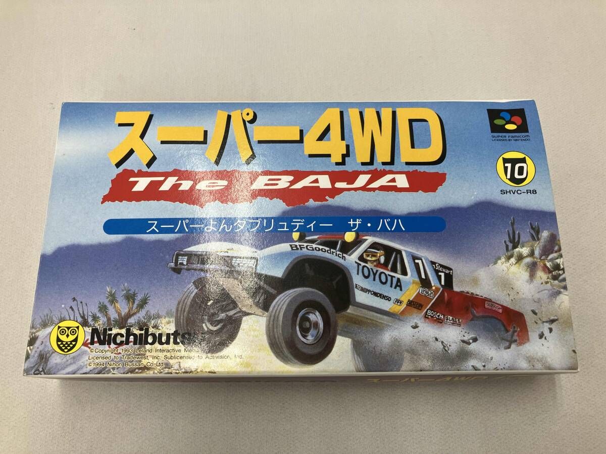 【中古】スーパー4WD THE BAJA スーパーファミコン スーパー4WD The BAJA(ザ・バハ) - メルカリ