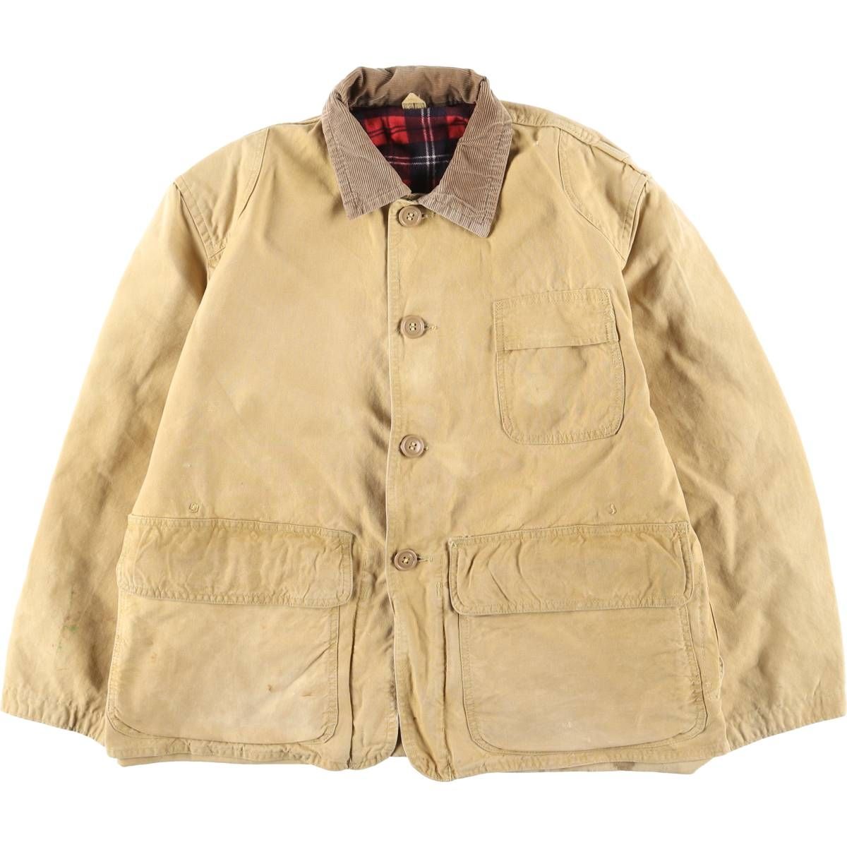 古着 60年代 UNKNOWN ダック ハンティングジャケット メンズM相当 