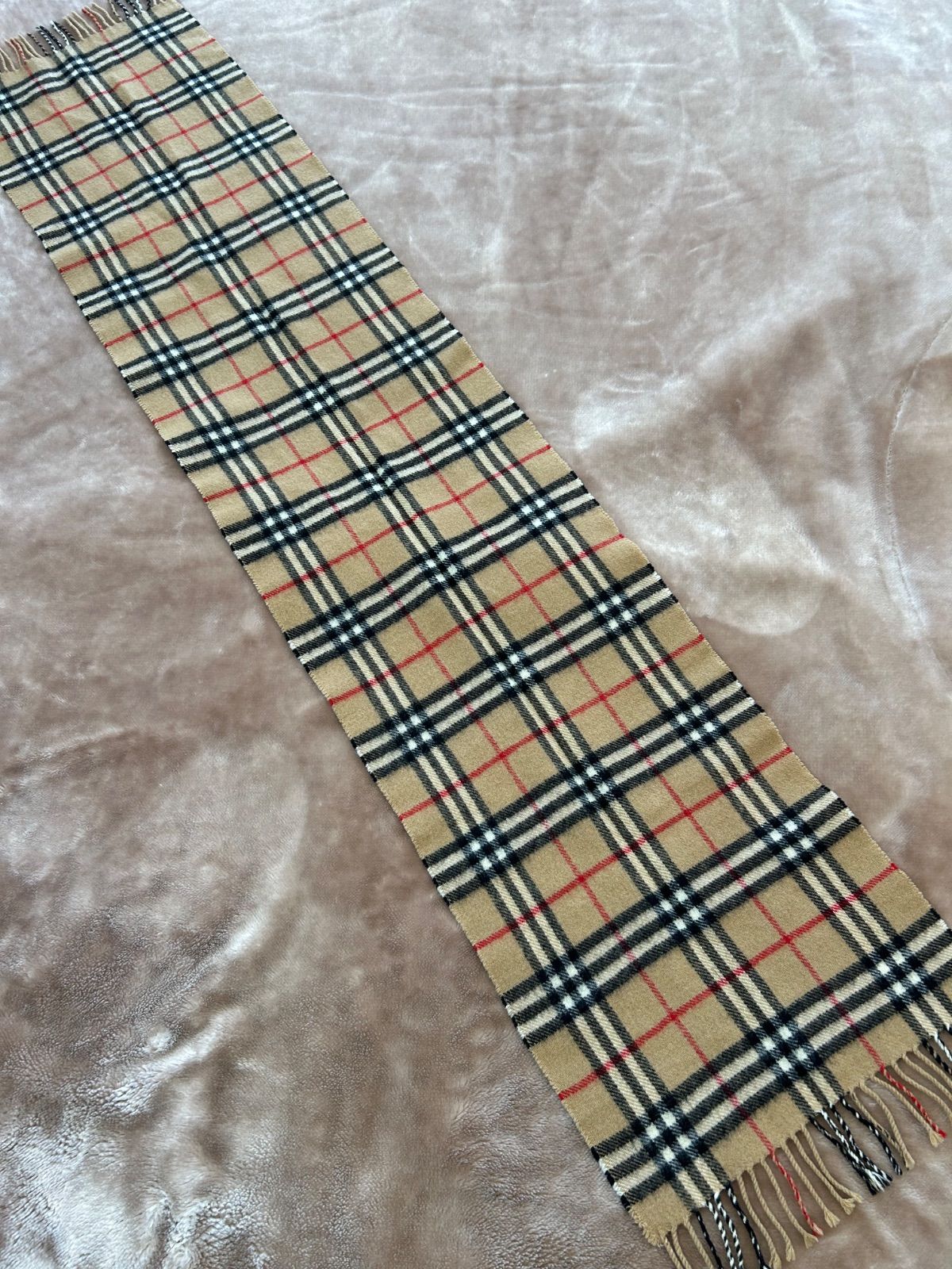 バーバリーBURBERRYマフラー ストールショールスカーフブラウン茶色系 