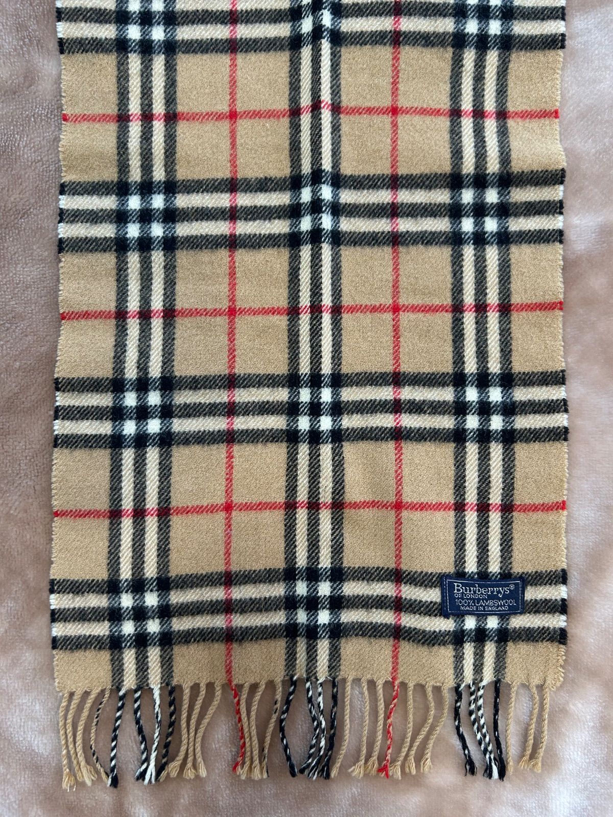 バーバリーBURBERRYマフラー ストールショールスカーフブラウン茶色系 