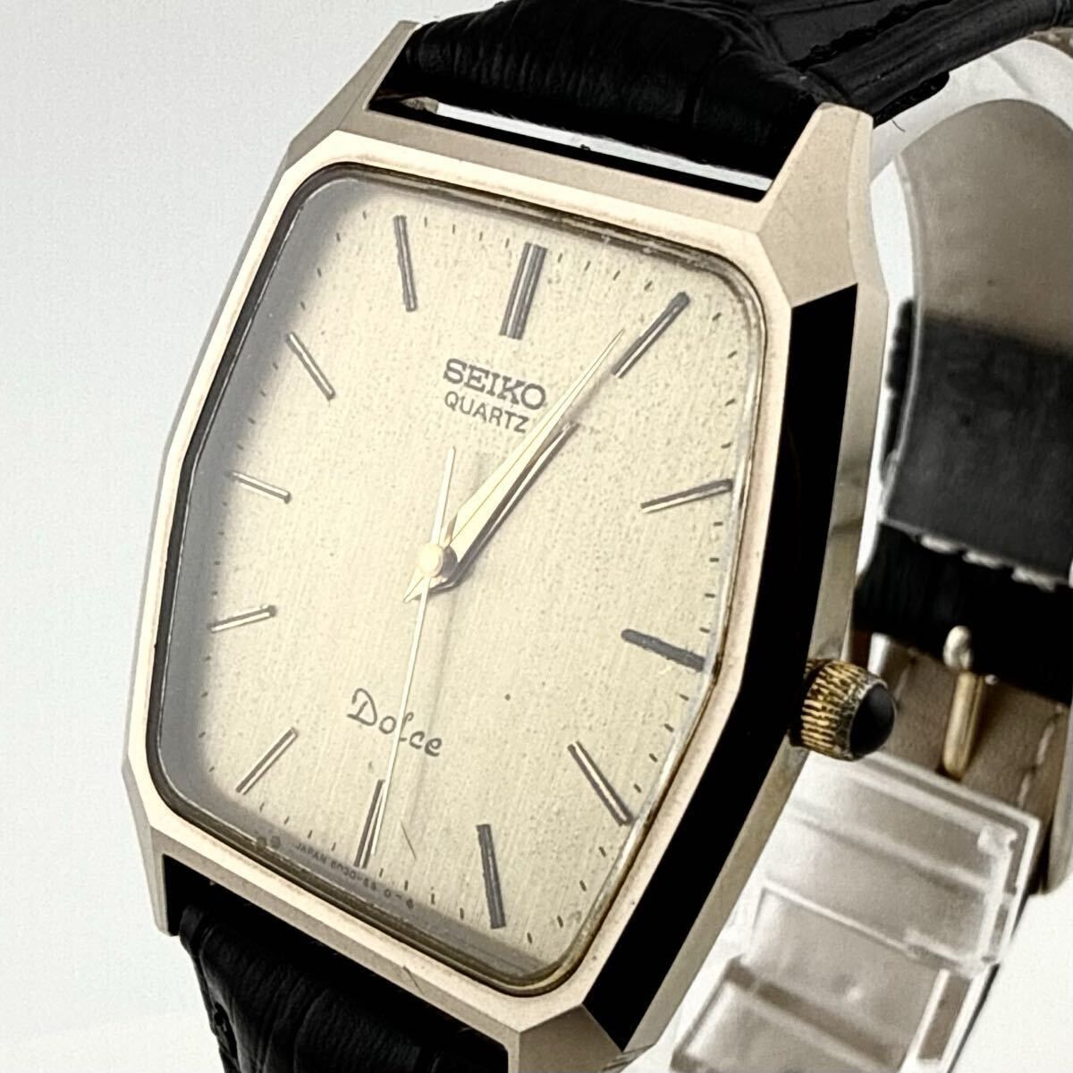 SEIKO 6030-5480 セイコー DOLCE ドルチェ NSAG 超硬質合金 メンズ 