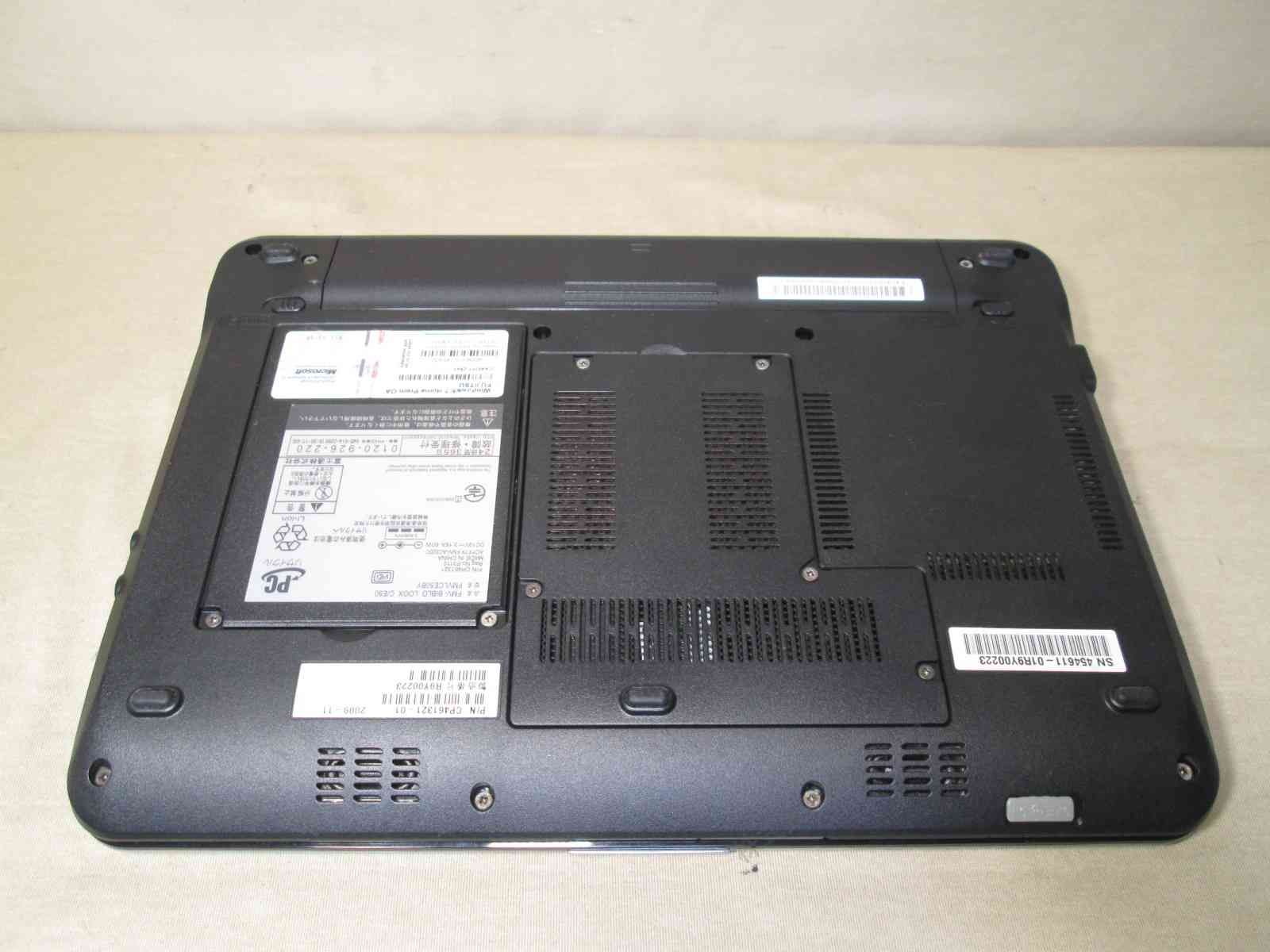 富士通 FMV-BIBLO LOOX C/E50【Celeron U2300 1.2GHz】 【Windows7世代 