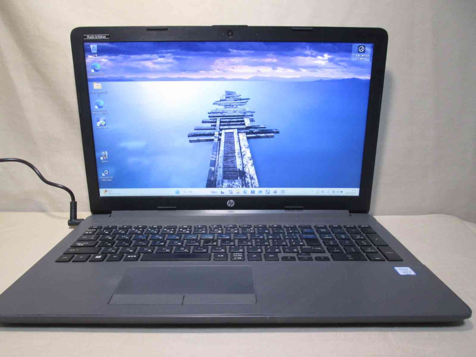 HP 250 G7【SSD搭載】 Core i3 7020U 【Windows11 Pro】 ／充電可／Wi