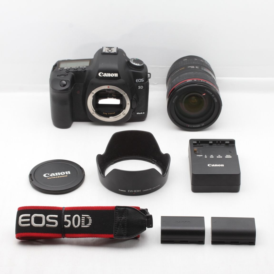 良品】Canon キャノン デジタル一眼レフカメラ EOS 5D MarkII EF24