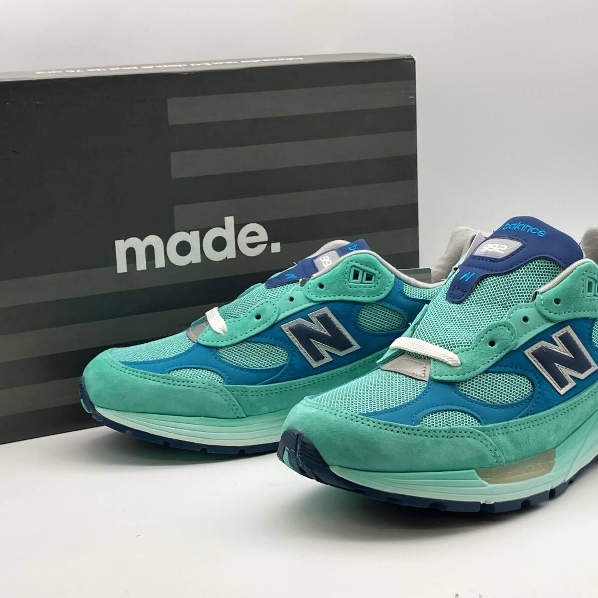 New Balance 992 Blue/Silver ニューバランス 992 ブルー/シルバー 