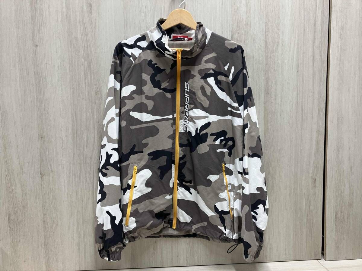 Supreme 25SS Contrast Zip Track Jacket Lサイズ Snow Camo