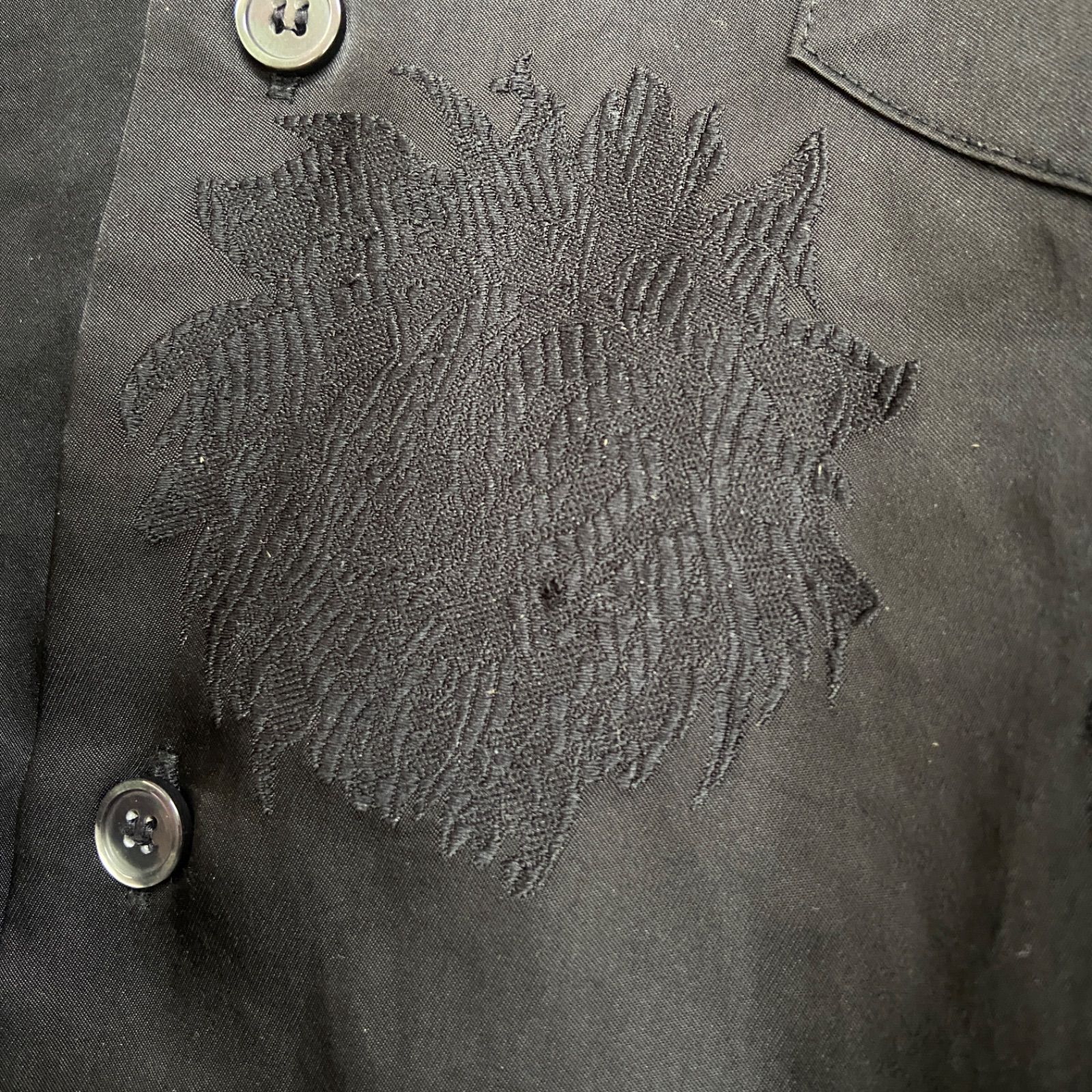Evisen Skateboards ×DELUXE GARCONS SHIRTS オープンカラーシャツ XL