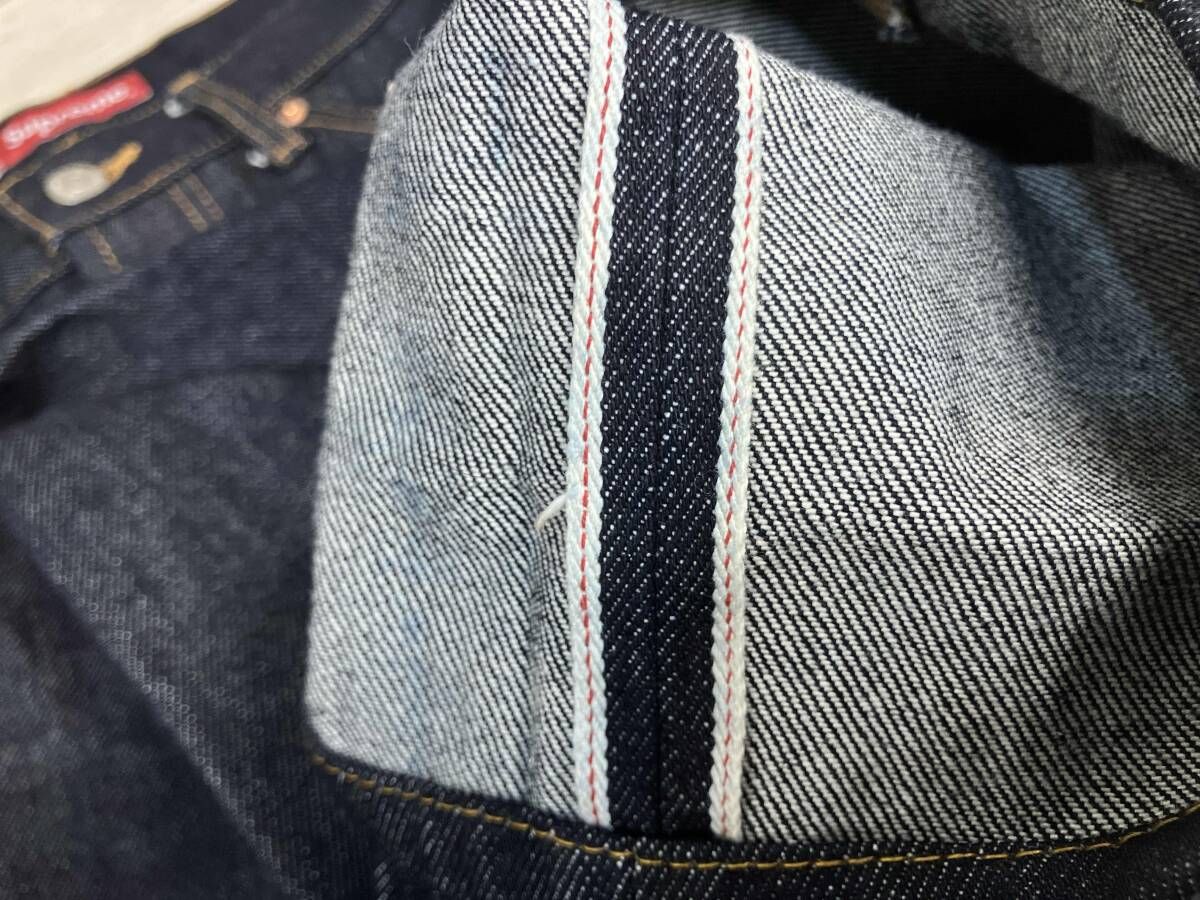 Supreme Rigid Baggy Selvedge Jean シュプリーム リジット バギー 