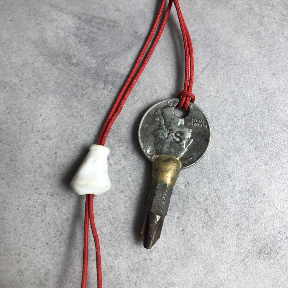 Tom Sachs】Necklace Quarter Screw/トムサックス/クォーター Tom