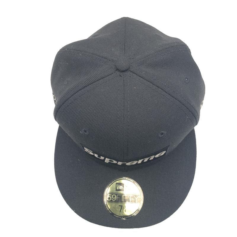 中古】SUPREME $1M Metallic Box Logo New Era CAP ブラック サイズ 中古】SUPREME $1M Metallic Box Logo New Era CAP ブラック サイズ