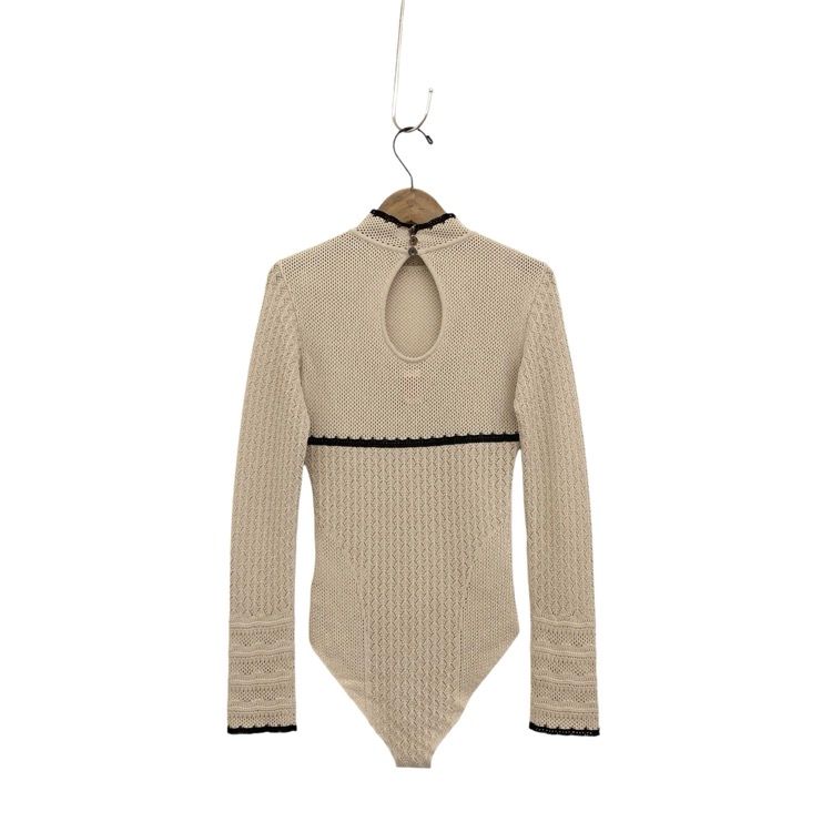 未使用品 2025AW FETICO フェティコ LACE KNIT BODYSUIT レースニット