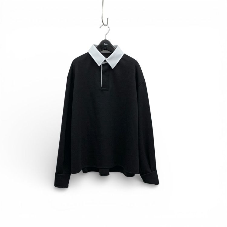 2025AW THE RERACS ザ リラクス ロングスリーブクレリックポロシャツ
