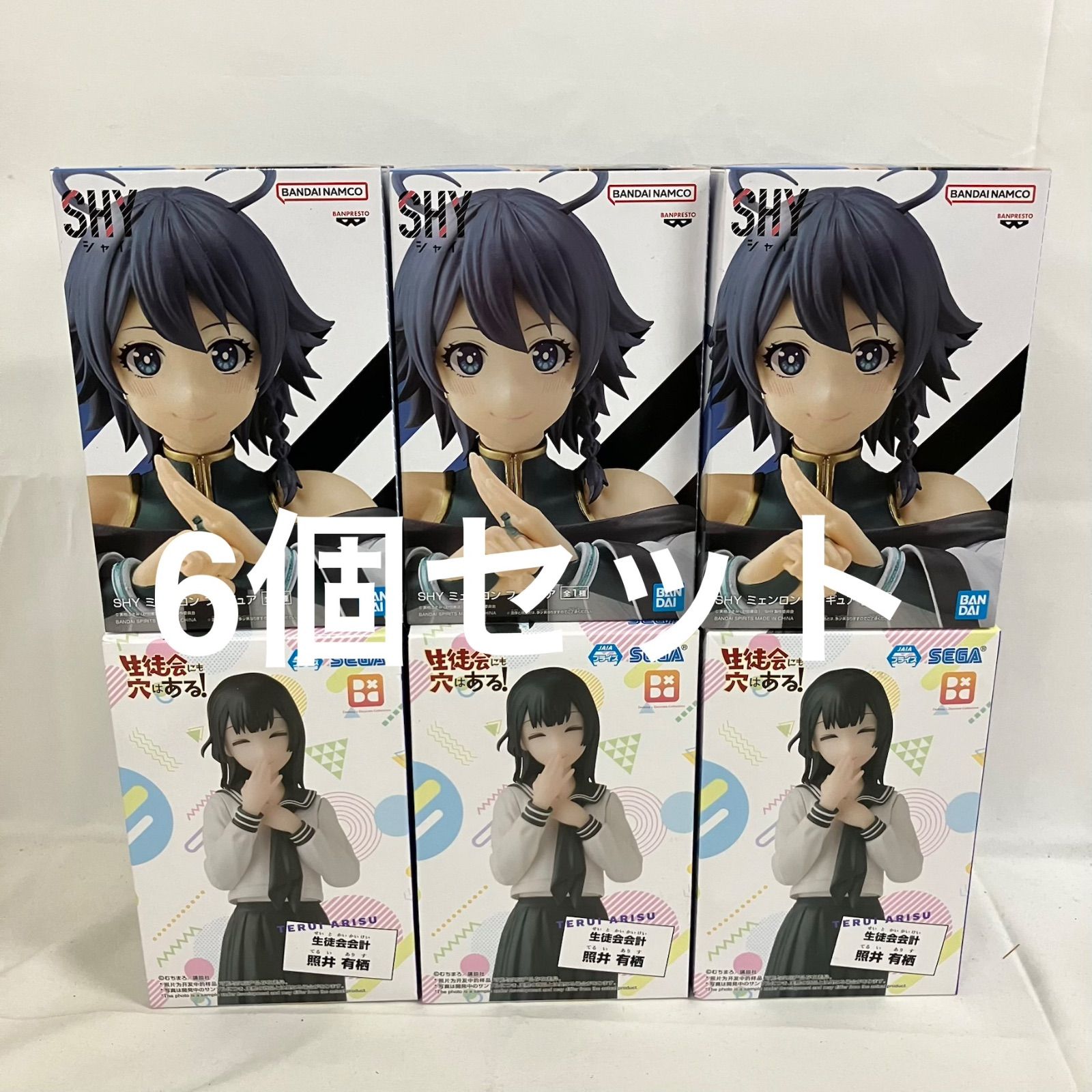 未開封 美少女 フィギュア まとめ 6個セット SF3678 c107 - メルカリ