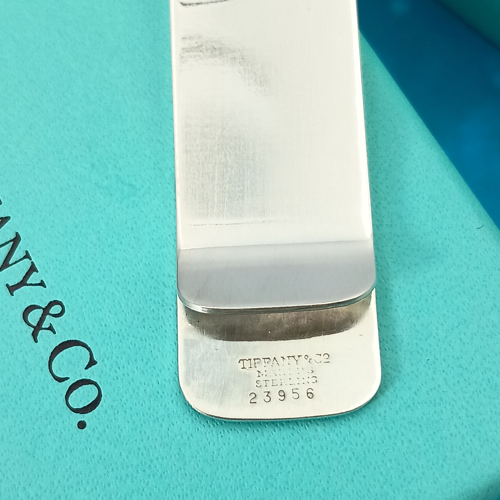 TIFFANY&Co. ティファニー マネークリップ メンズ シルバー925