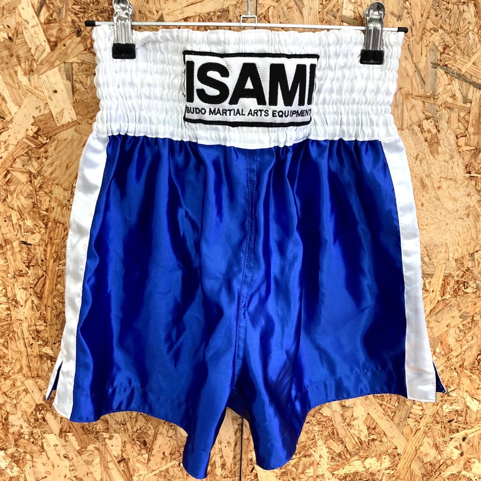 SG4969 ISAMI 格闘技 ショートパンツ ブルー ホワイト メンズ S - メルカリ SG4969 ISAMI 格闘技 ショートパンツ ブルー ホワイト メンズ S - メルカリ