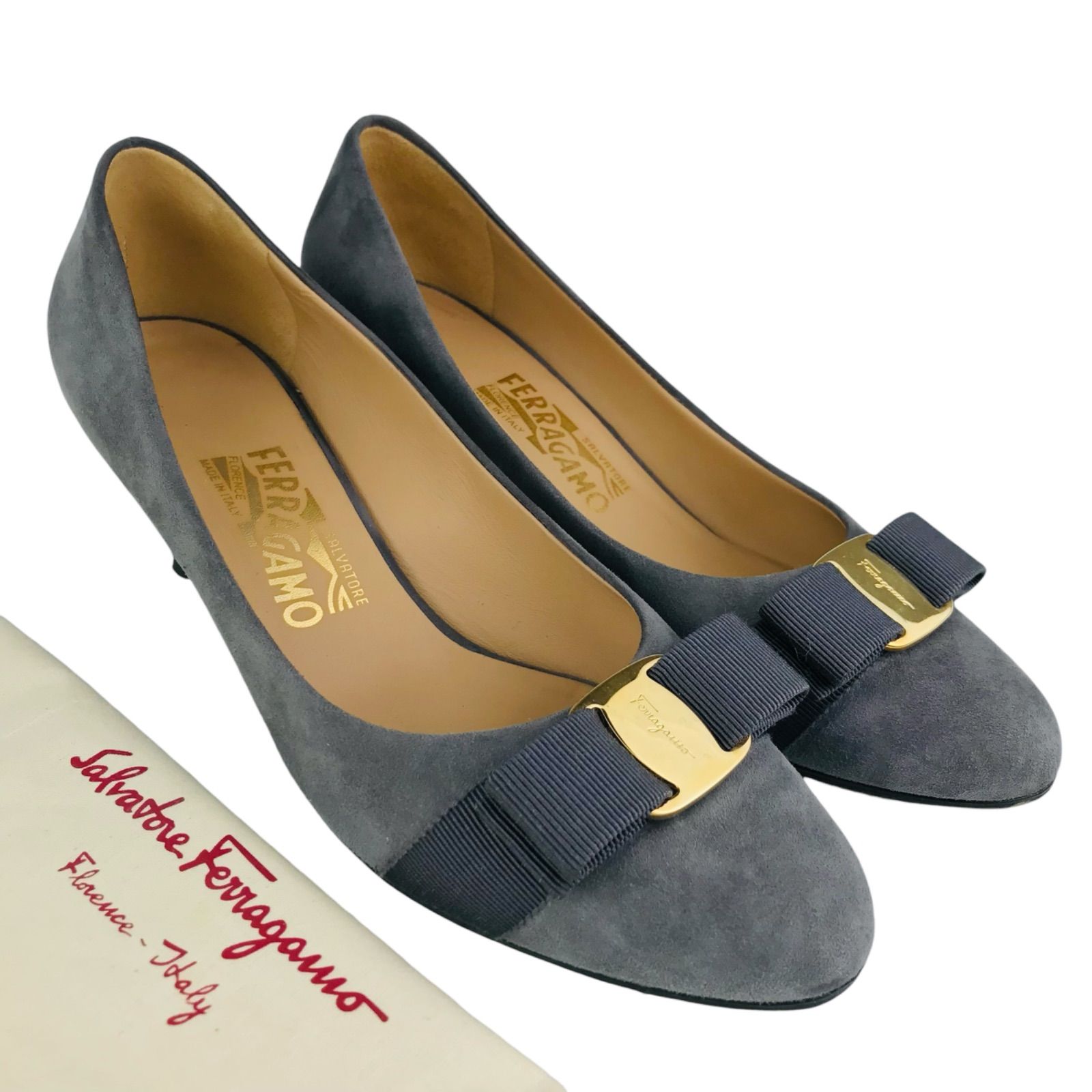 良品☆Salvatore Ferragamo☆サルヴァトーレ フェラガモ【CARLA 