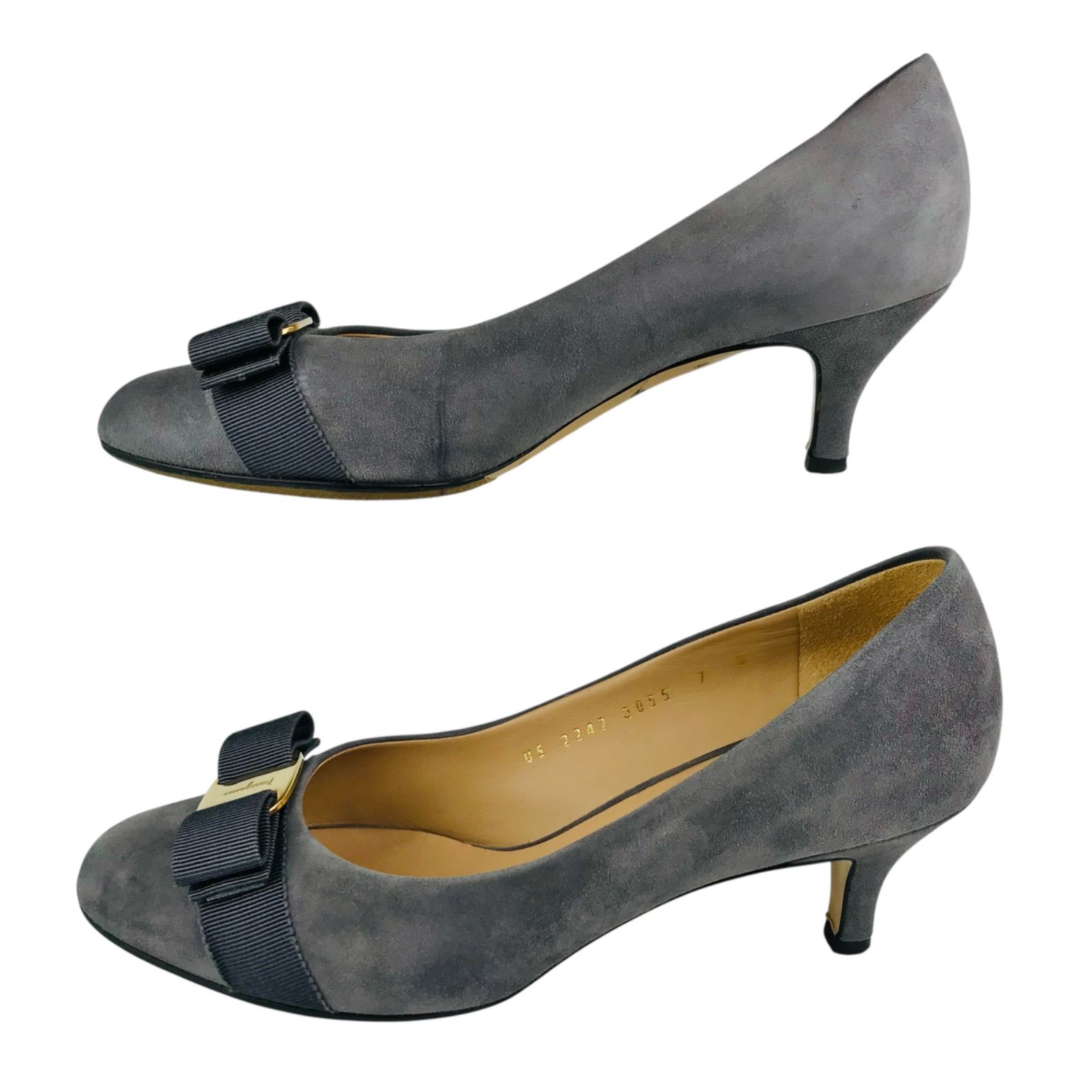 良品☆Salvatore Ferragamo☆サルヴァトーレ フェラガモ【CARLA