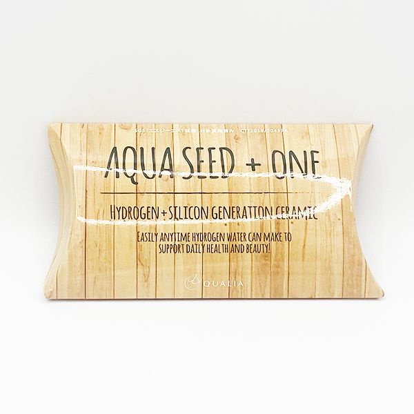 QUALIA クオリア 水素+ケイ素発生 セラミック AQUA SEED+ONE アクア