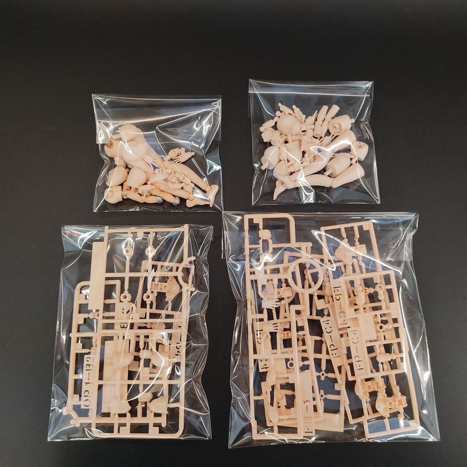 30MS【未検品/ジャンク】ハンドパーツ・レッグパーツ他 [カラーA
