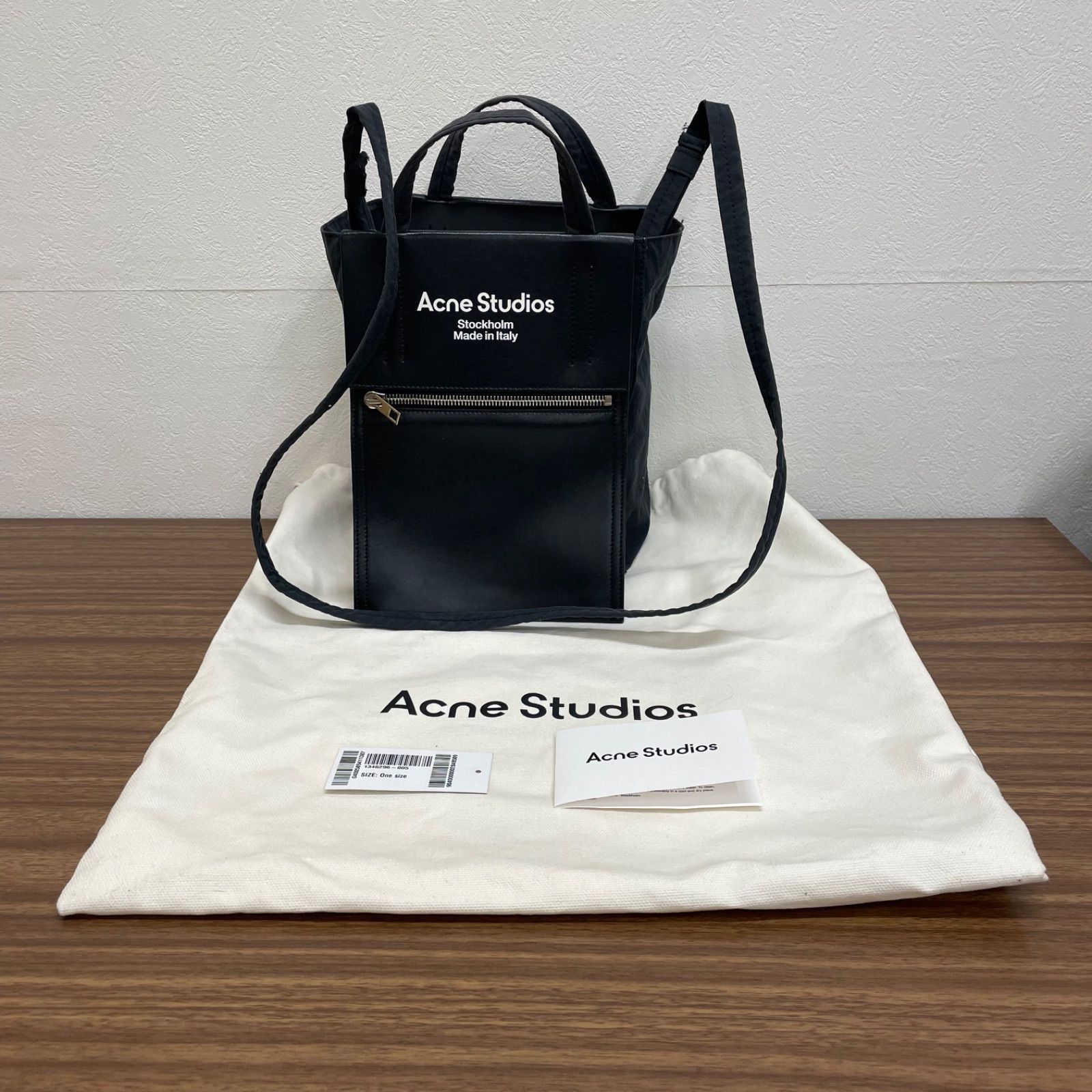 ◎Acne Studios アクネストゥディオズ BakerOutトートバッグ 