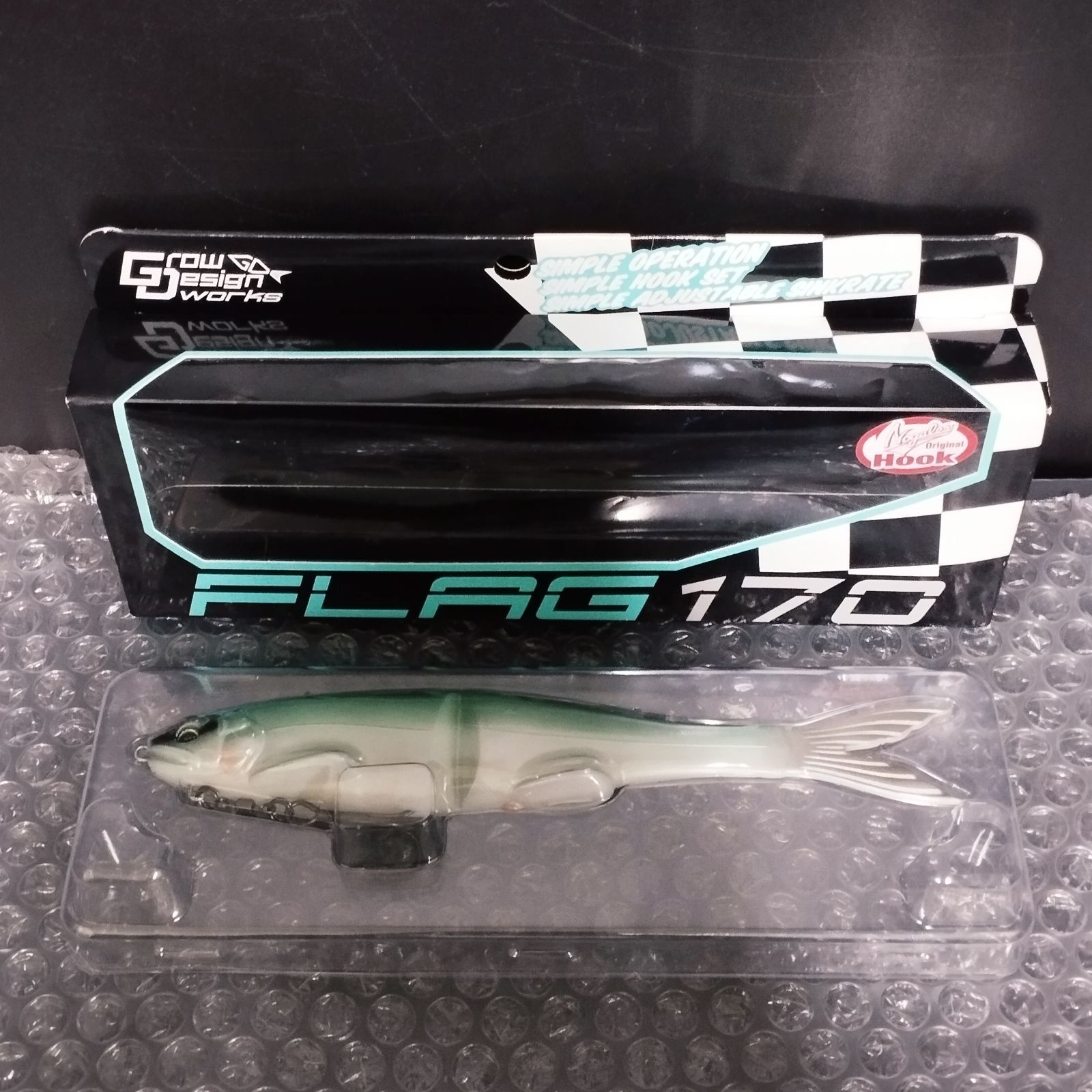 D36933（未使用品）グローデザインワークス FLAG170 #005 MINTFIZU