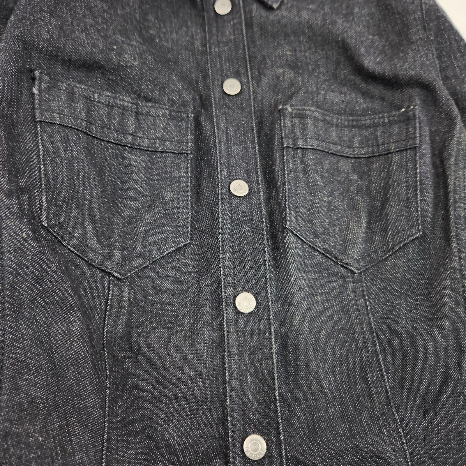美品 GUCCI デニムジャケット 1998 Gucci by Tom Ford クロップド丈 40