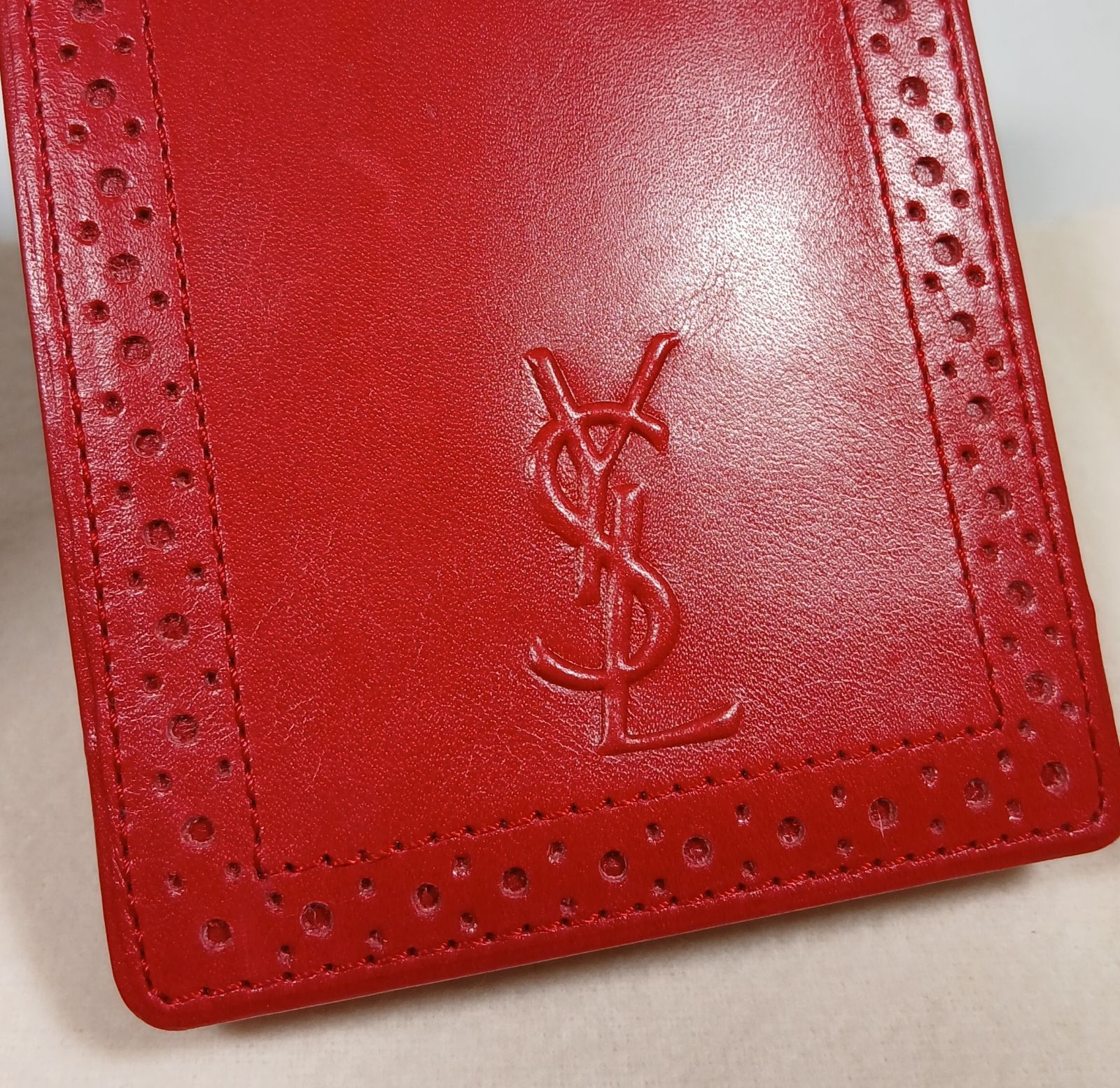 ヴィンテージ YVES SAINT LAURENT イヴサンローラン パスケース コイン 