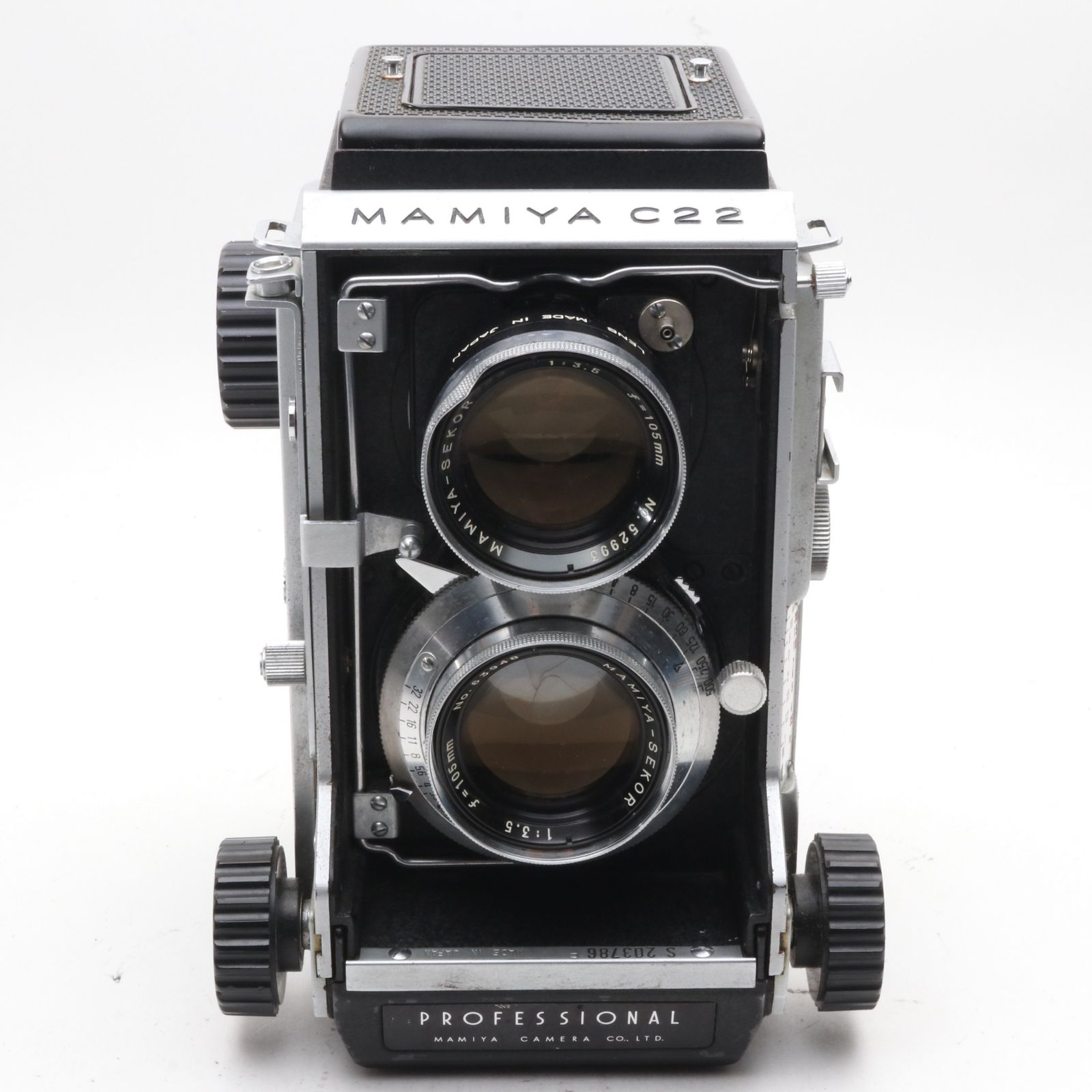 マミヤ MAMIYA C22 TLS 6×6 二眼レフカメラ 2704825 マミヤ MAMIYA C22 TLS 6×6 二眼レフカメラ 2704825