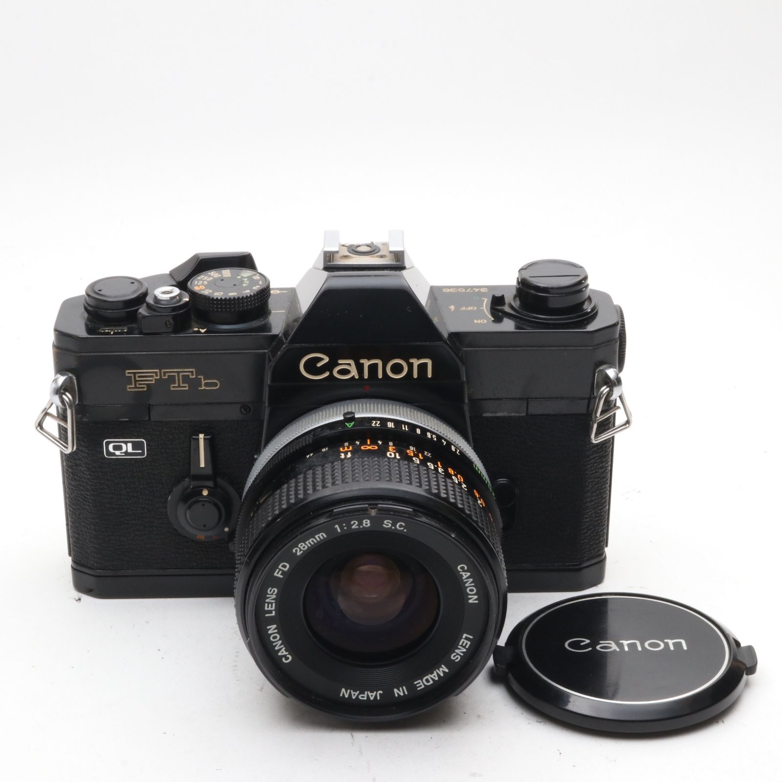 Canon FTb QL FD 28mm F2.8 S.C ブラック - メルカリ