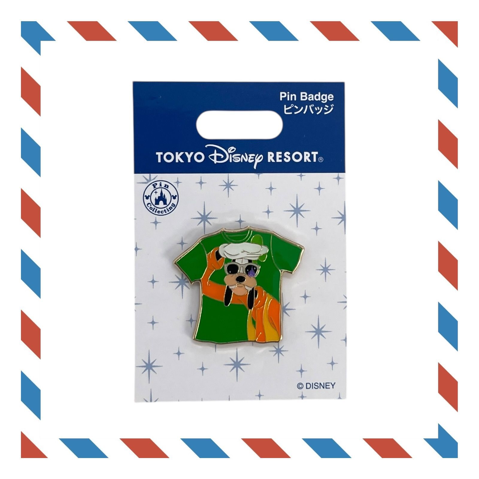 ディズニー ピンバッジ【グーフィー】サングラス 東京ディズニー